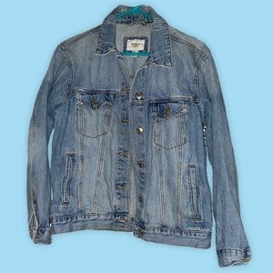 Oversized denim jacket